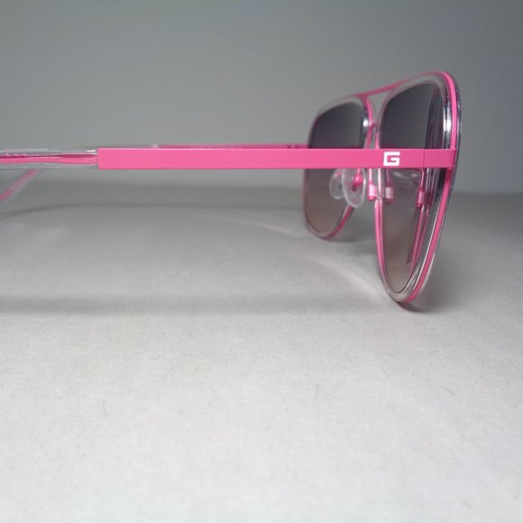 Guess GU6982 Shiny Pink New Women\'s Aviator Style Sunglasses main image 7
